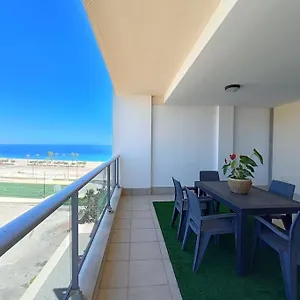 Apartamento Mar Y Sal 12 Suites, Gran Terraza Con Vistas Al Mar, 2 Hab, Garaje Y Piscina, Roquetas de Mar